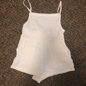 Linen Swimsuit Cover Up Romper